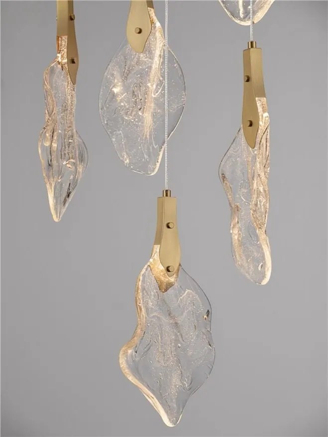 Lustra LED suspendata design decorativ BELLINA D-50cm