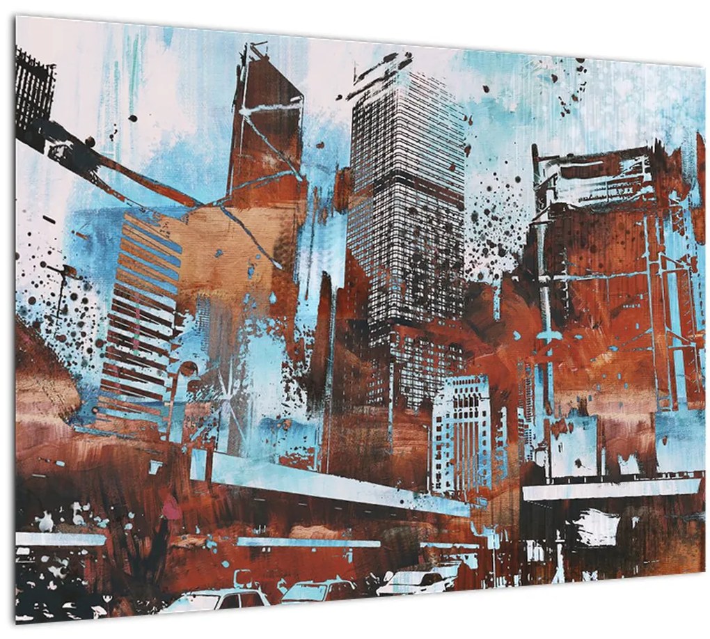 Tablou - Zgârie-nori (70x50 cm)