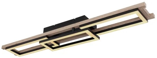 Plafonieră LED dimabilă Globo 67266D1 ILLA LED/30W/230V + telecomandă