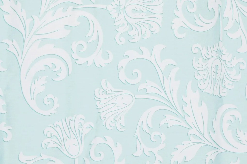 Lenjerie de pat dubla (DE), L'essentiel Maison, Verano, Menta/Alb