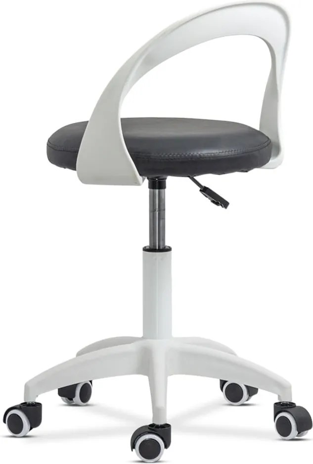 Scaun de birou operativ din piele eco OFF 1021 gri