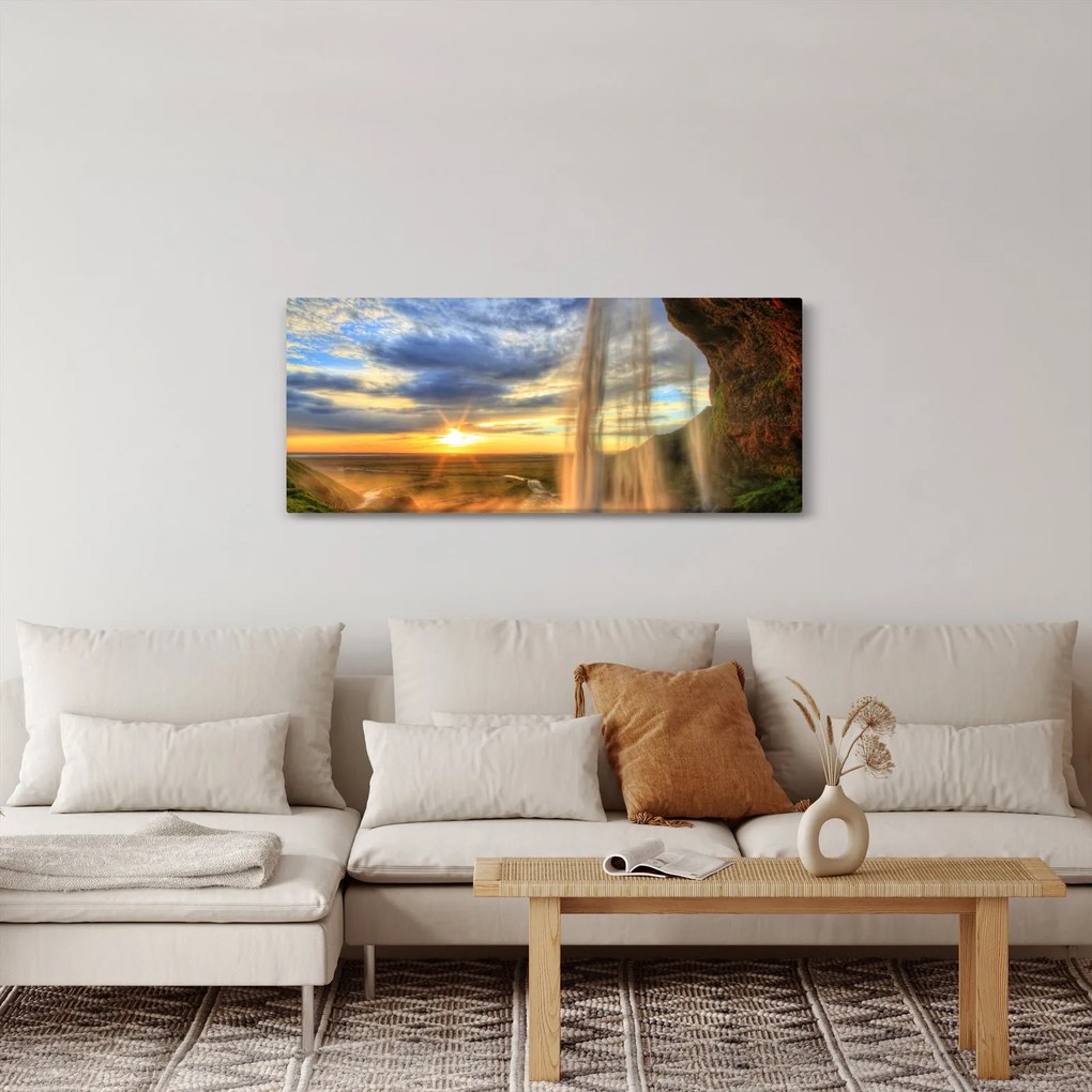 Tablou - Cascadă (120x50 cm)