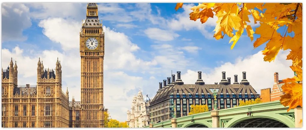 Tablou - Big Ben, Londra (120x50 cm)