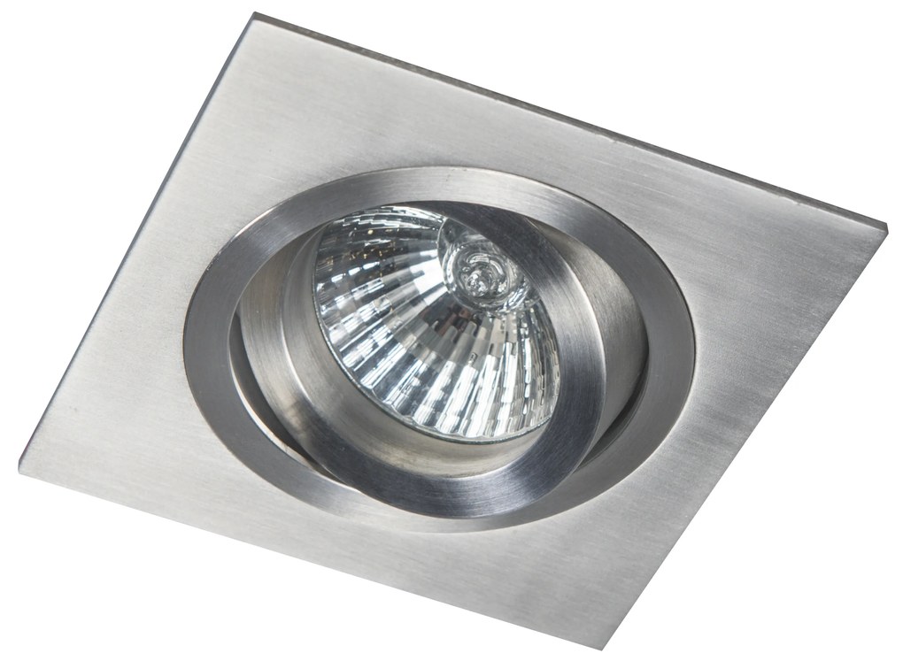 Set de 6 spoturi încastrate din oțel, înclinabile - Lock 1