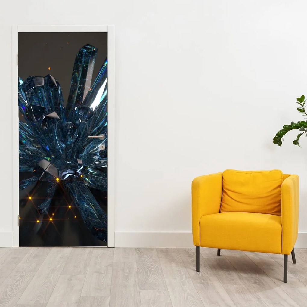 Fototapet pentru ușă - Cristal (95x205cm)