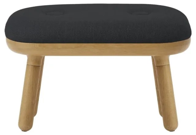 Scaun gri antracit-în culoare naturală Paff Low – UMAGE