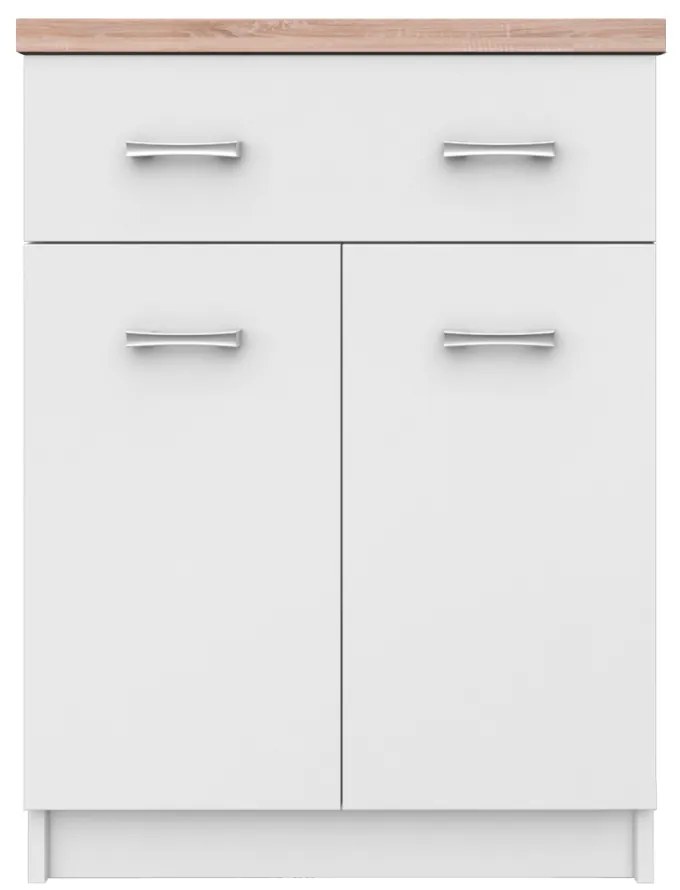 Dulap TOPTY 2D1S/60 tip 41, stejar Sonoma