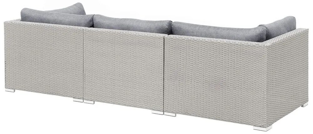 Set canapele pentru grădină Sante (gri deschis). 1011780