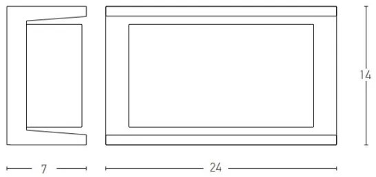 Aplică de exterior 1xE27/18W/230V IP54 antracit Zambelis E149