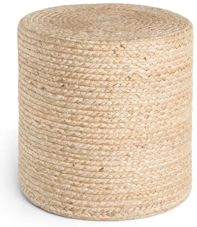 Taburet în culoare naturală Jutta Gold – Hanse Home