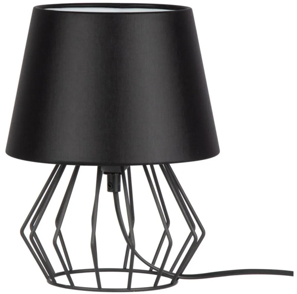 Lampă de masă Spot-Light 7669104 MANGOO 1xE27/40W/230V negru