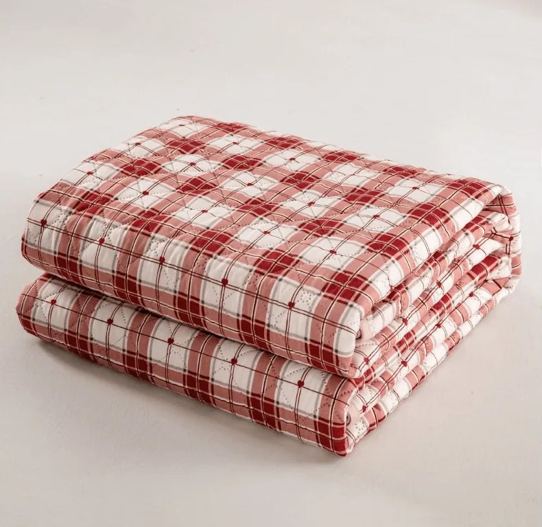 Cuvertura de pat TARTAN HEART, colorata Dimensiune: 220 x 240 cm