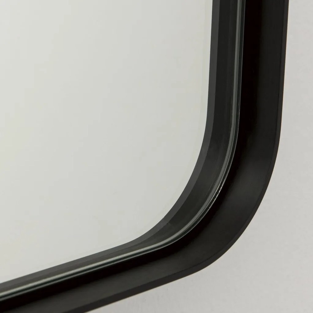 Oglinda decorativa design modern CARLO negru 152-76cm
