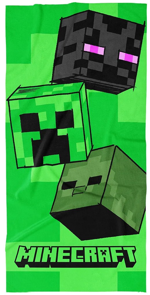 Carbotex Prosop pentru copii Minecraft Mob Head,70 x 140 cm