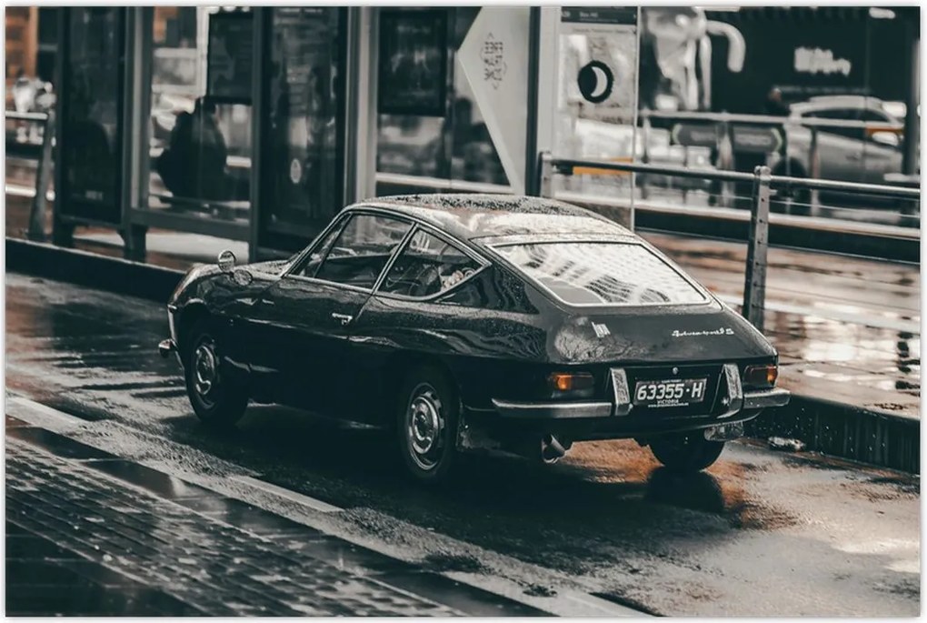 Tablou - Mașina în mișcare (90x60 cm)