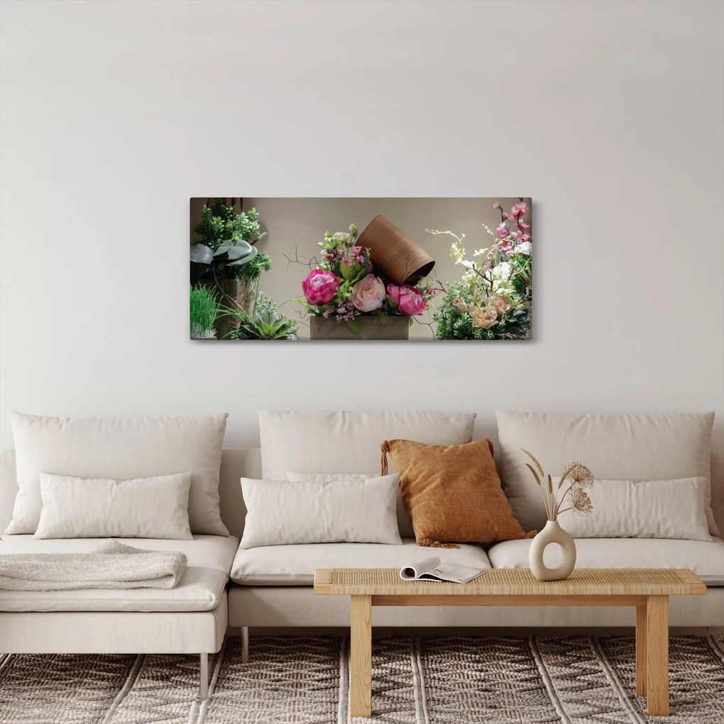 Tablou -Trandafir pentru tine (120x50 cm)