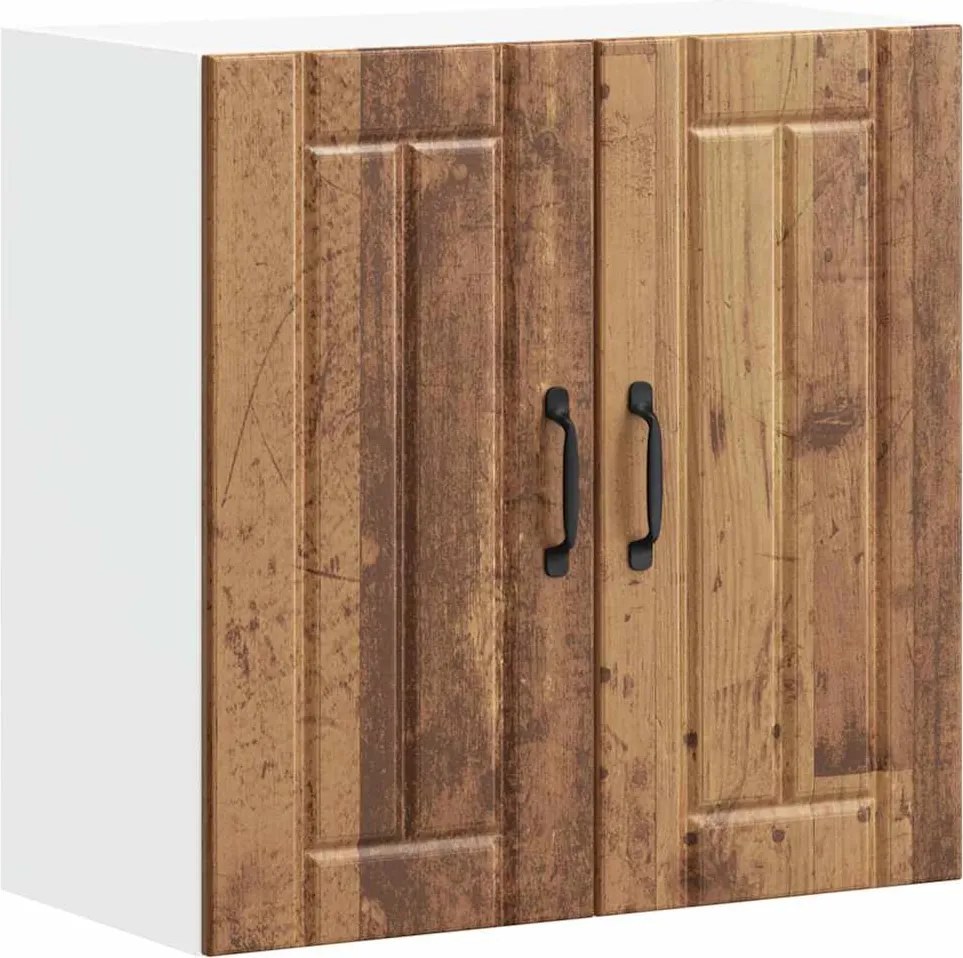 vidaXL Dulap de bucatarie "Lucca" Lemn vechi, lemn prelucrat