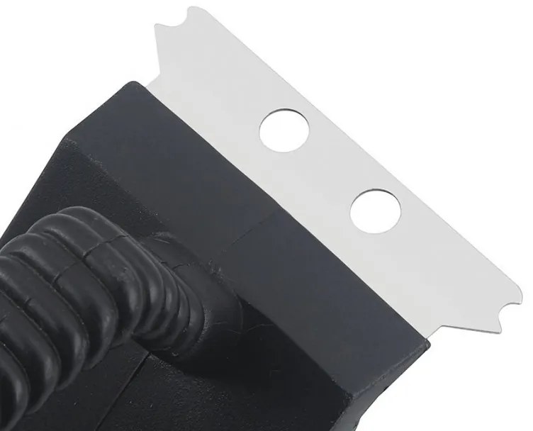 Perie de curatat gratar 3in1 Kinghoff KH 1913, 12x10x7 cm, Maner ergonomic, Universal, Negru