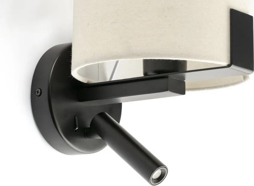 Aplica de perete cu reader LED NILA