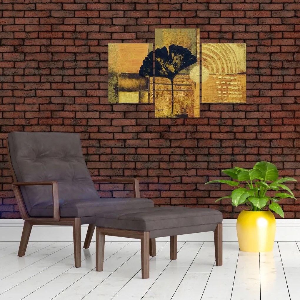 Tablou - Frunza ginkgo (90x60 cm)
