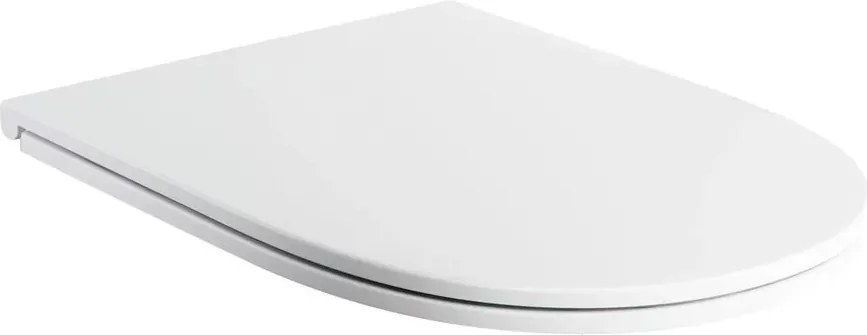 Capac WC softclose Omnires Ottawa Comfort slim finisaj alb mat