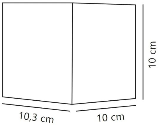 Nordlux MILDA - Aplică LED de perete pentru exterior, 4,9 W, 230 V, IP44, antracit