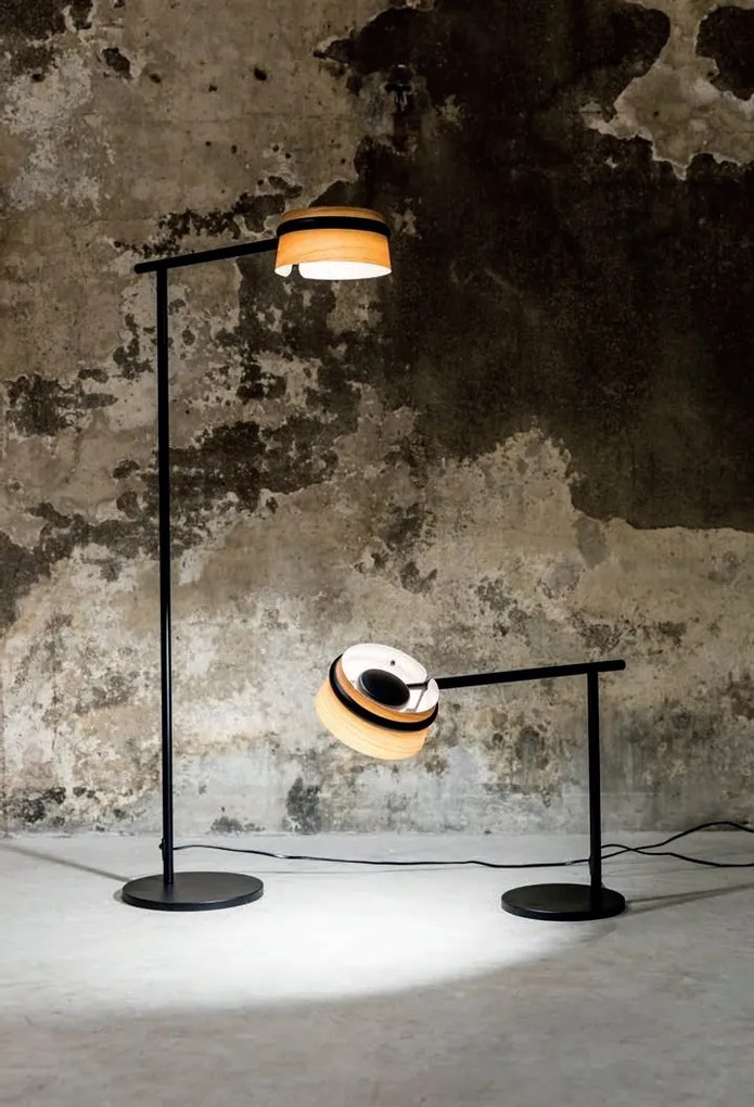 Veioza LED / Lampa de masa dimabila design deosebit LOOP frasin 29398