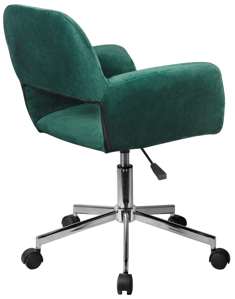 Scaun de birou Odalis (Verde închis). 1069470
