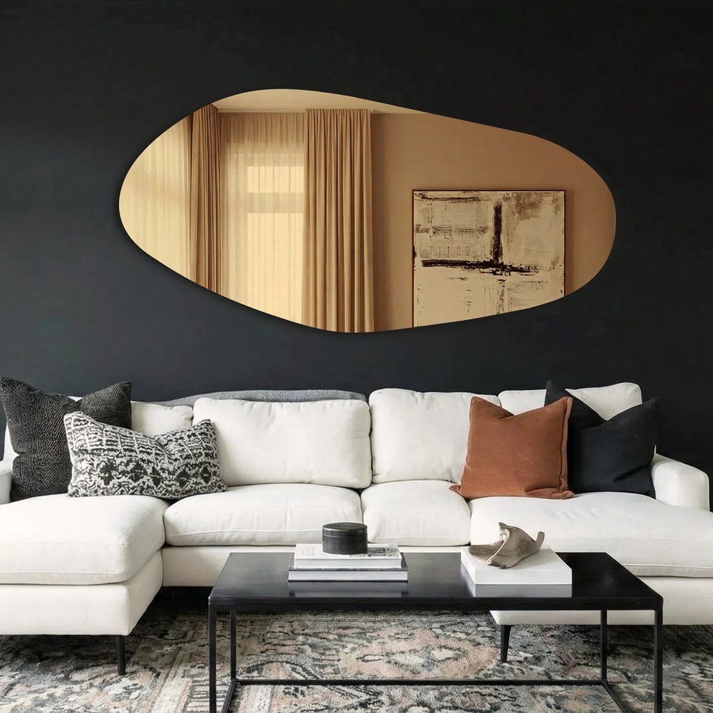 Oglindă bronzată Base B29 140×69