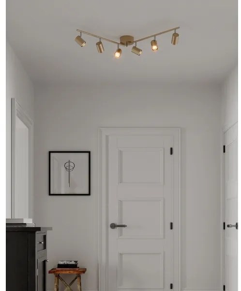 Spot ByRydens 4202100-6501 CORRECT 6xGU10/7W/230V auriu