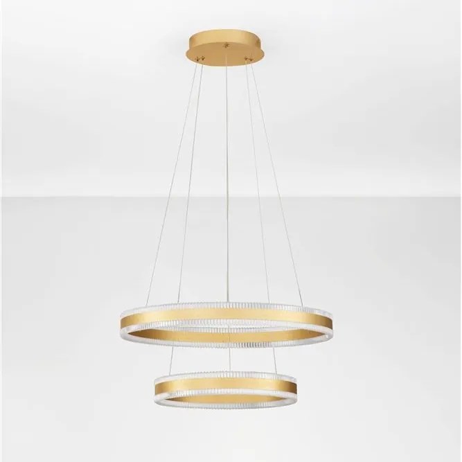 Lustra suspendata LED design circular Alaro 60cm NVL-9019727