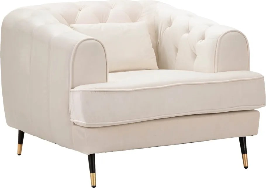 Fotoliu crem Praga – Mauro Ferretti