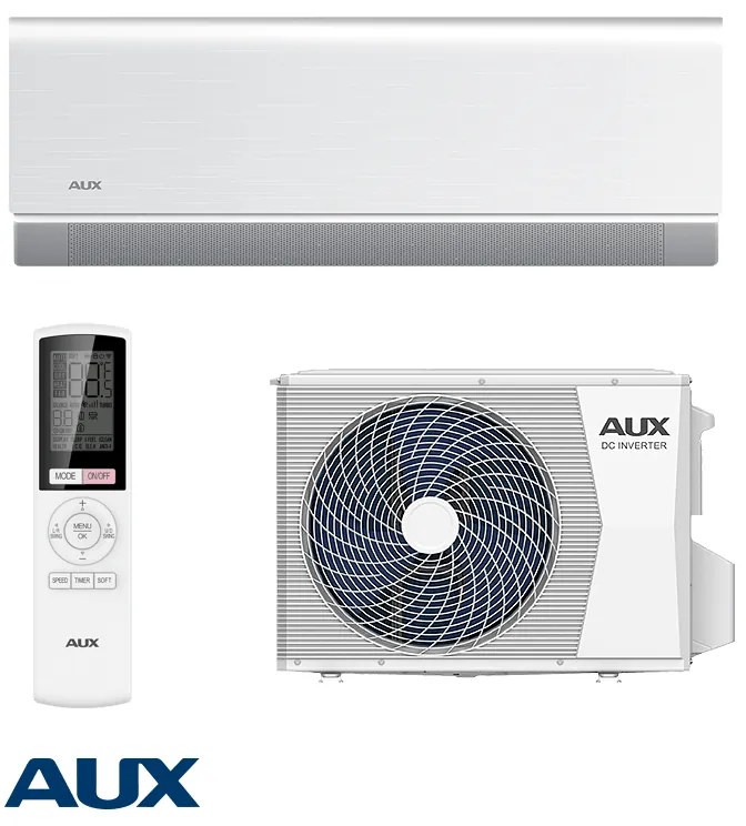 Aparat de aer conditionat inverter AUX C Comfort ASW-H12C5A4/CAR3DI-D0, 12000 BTU, 26 26 m², A+++, R-32, Alb