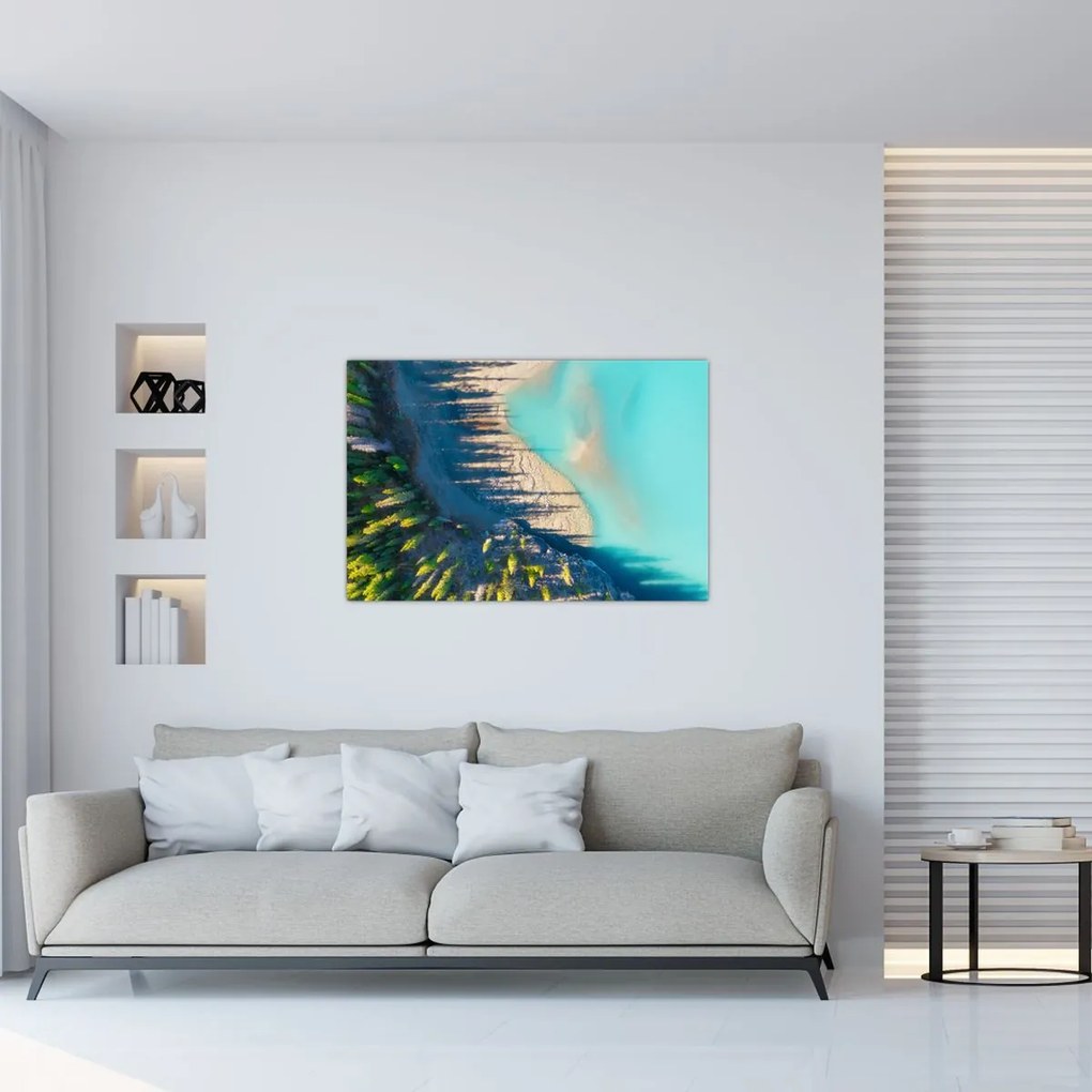 Tablou - Vedere la lac (90x60 cm)