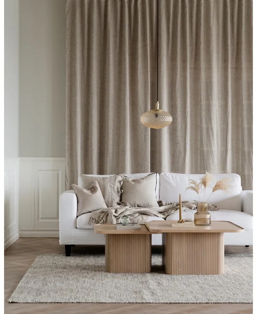 Masă de cafea Rowico Sullivan din stejar natural, 60 x 60 cm