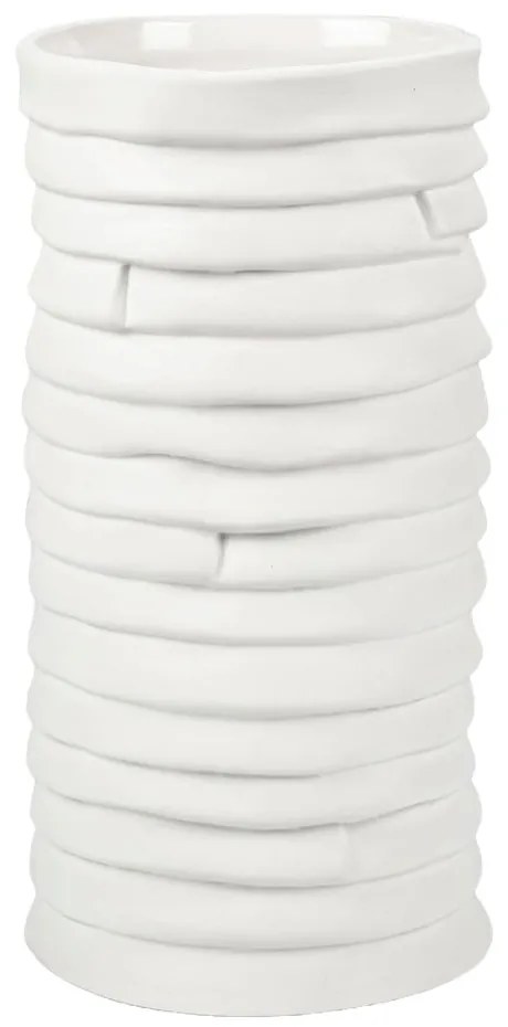 Vază albă din porțelan Ribbon – Mette Ditmer Denmark