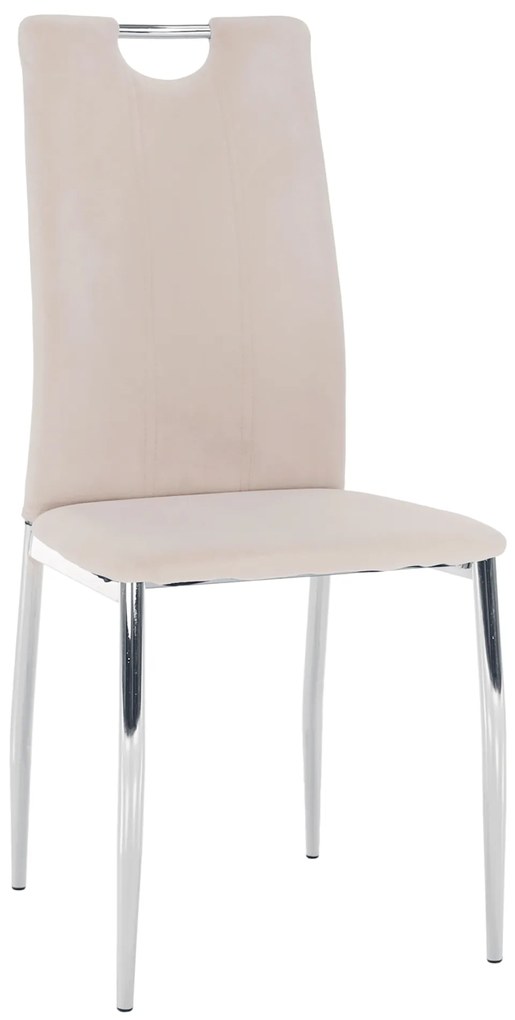 Scaun sufragerie Don Juan NEW (bej + crom). 1028865