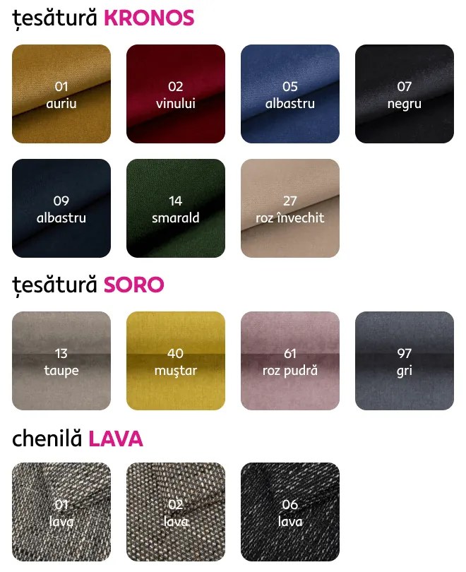 Fotoliu de club, material textil albastru, CUBA