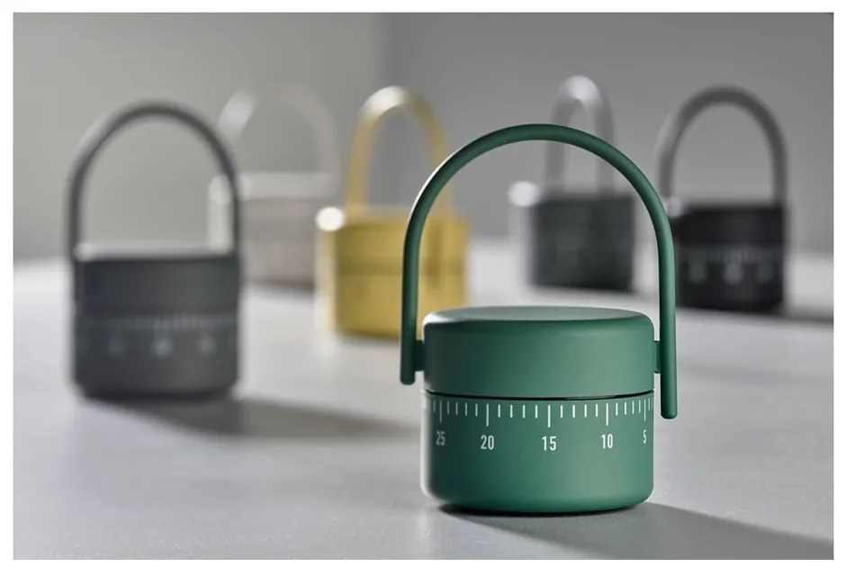 Cronometru de bucătărie analogic Zone Singles, gri