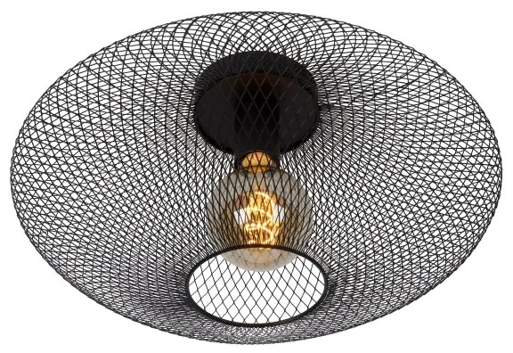 Plafonieră MESH 1xE27/40W/230V neagră Lucide 21123/45/30