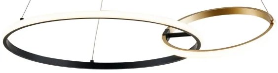 Lustră LED pe cablu Zuma Line 20002P-GD RANDO LED/36W/230V 3000/4000/6000K