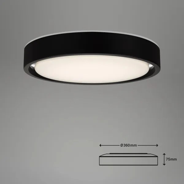 Plafonieră LED RGB dimabilă cu senzor Briloner 3227-015 LED/24W/230V + telecomandă