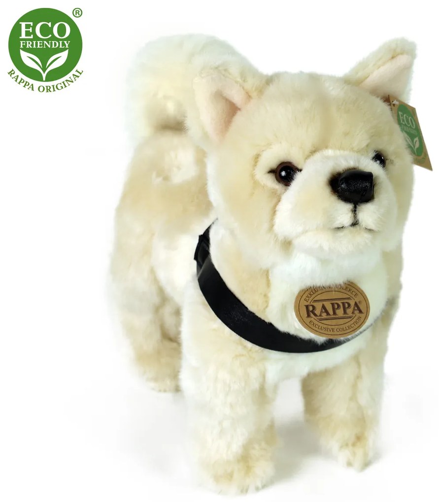 Câine de pluș Akita Inu 29 cm ECO-FRIENDLY
