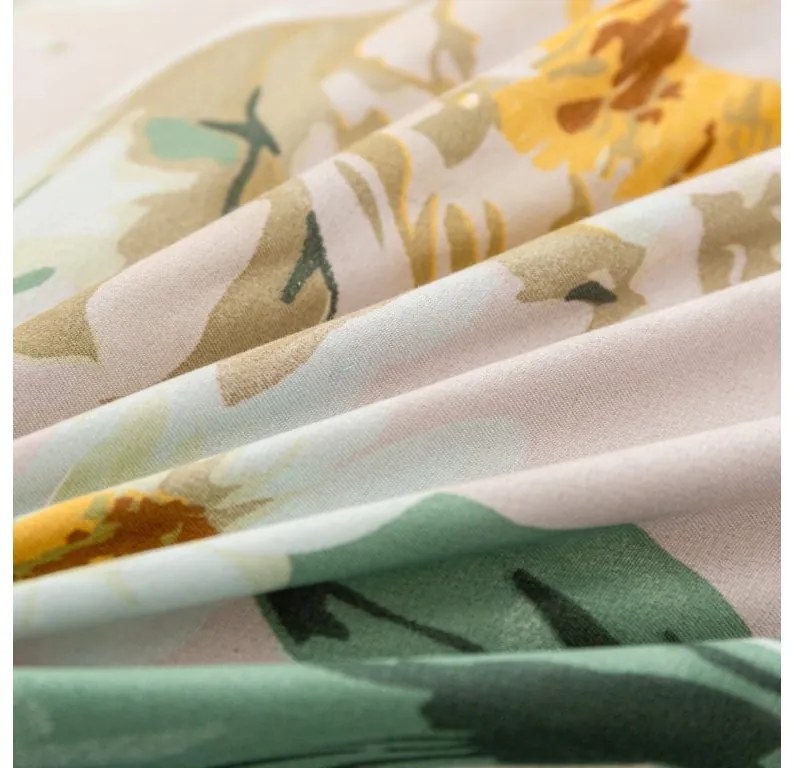 Lenjerie de pat din microfibra ELYSIA, gri deschis Dimensiune lenjerie de pat: 70 x 80 cm | 140 x 200 cm