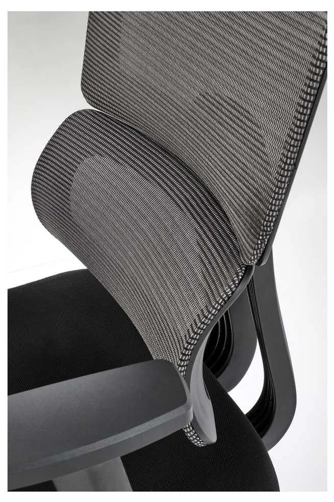 Scaun de birou Coleman, gri / negru
