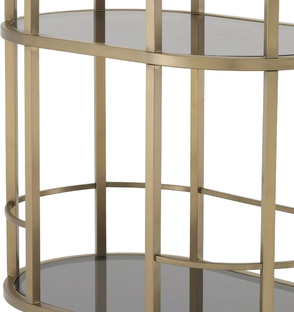 Gheridon/ masuta cu roti design LUX Townhouse alama 113192 HZ