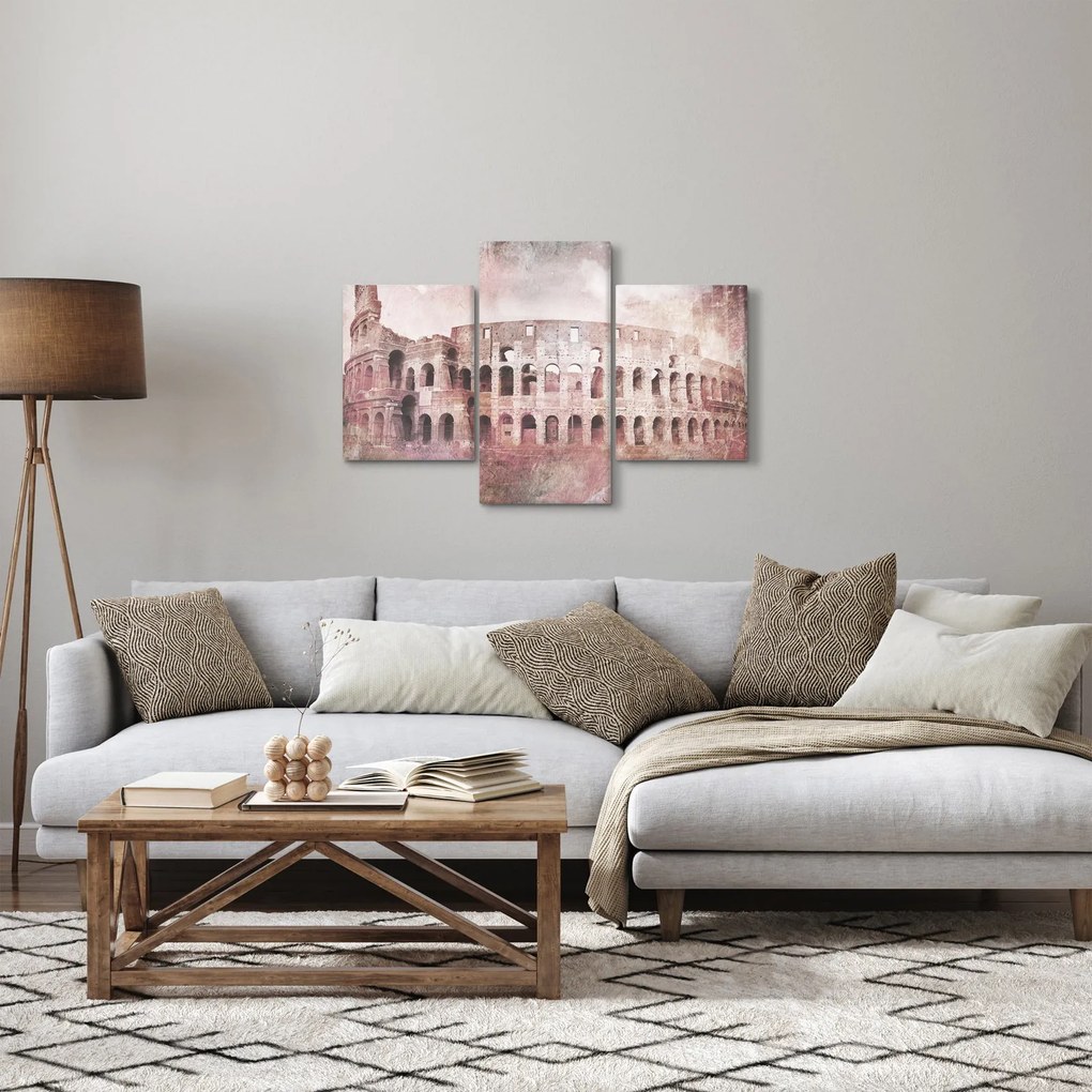 Tablou - Carte poștală de epocă a orașului N⁰2 (90x60 cm)