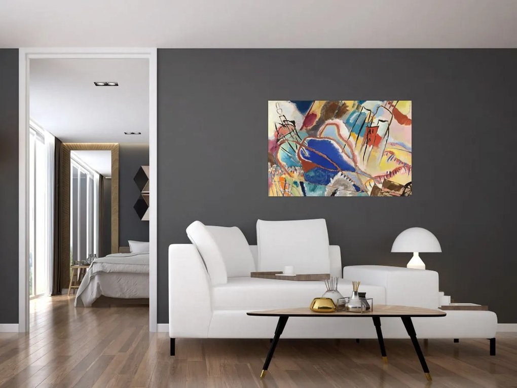 Tablou -  Vasily Kandinsky, Improvisation No. 30 (Cannons), reproducere (90x60 cm)