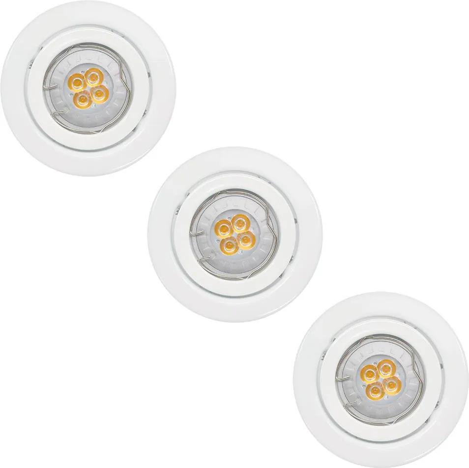 Paulmann - Nice Price 3323 - SET 3x LED Corp de iluminat tavan fals 3xGU10-LED/3,5W/230V