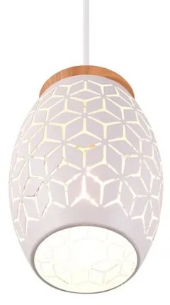 Lustră albă ø 15 cm Bidar – Trio